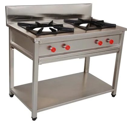 Double Burner Cooking Range